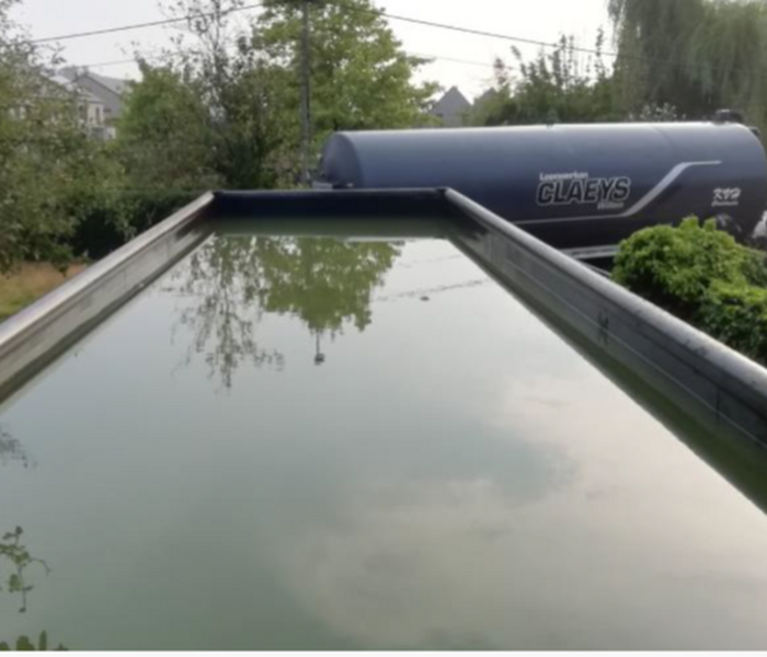 Buurtbewoners krijgen werfwater